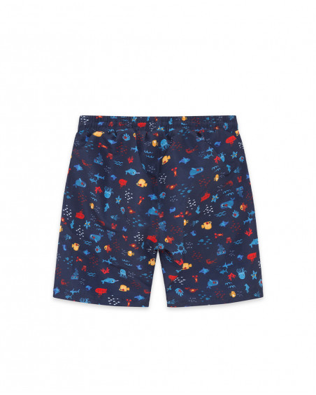 Short de bain imprimée garçon bleu red submarine Short de bain imprimée garçon bleu red submarine