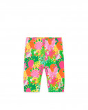 Leggings en jersey imprimé fille jaune funcactus Leggings en jersey imprimé fille jaune funcactus