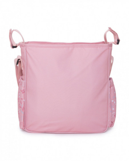 Sac poussette canne little forest rose