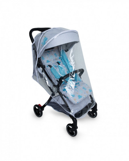 Poussette canne plain 2.0 hello dino gris Poussette canne plain 2.0 hello dino gris