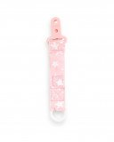 Atache tétine weekend constellation rose Atache tétine weekend constellation rose