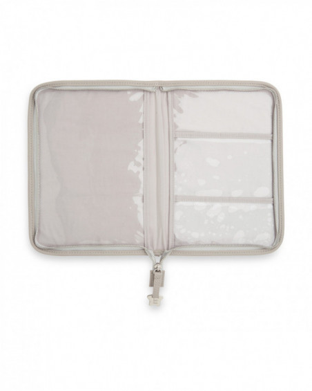 Porte document love gris Porte document love gris