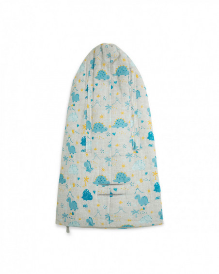 Sac capuche et harnais 3 seasons hello dinos bleu Sac capuche et harnais 3 seasons hello dinos bleu
