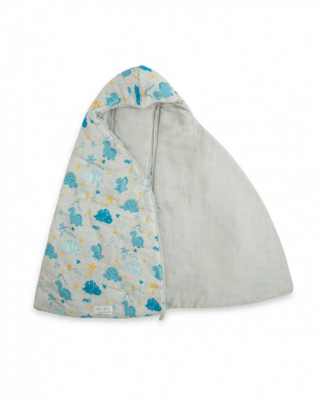 Sac capuche et harnais 3 seasons hello dinos bleu Sac capuche et harnais 3 seasons hello dinos bleu