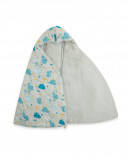 Sac capuche et harnais 3 seasons hello dinos bleu Sac capuche et harnais 3 seasons hello dinos bleu