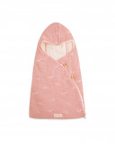 Sac capuche et harnais 3 seasons lady bird rose Sac capuche et harnais 3 seasons lady bird rose