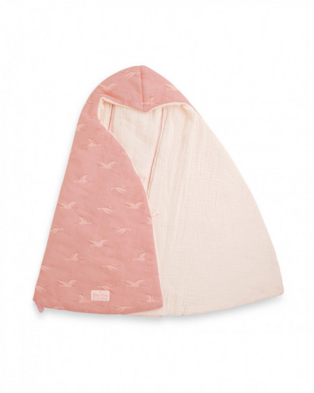 Sac capuche et harnais 3 seasons lady bird rose Sac capuche et harnais 3 seasons lady bird rose