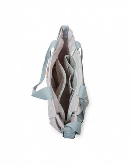 Sac+matelas à langer+porte doc. little forest gris Sac+matelas à langer+porte doc. little forest gris
