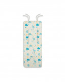 Assise de poussette canne hello dinos bleu Assise de poussette canne hello dinos bleu