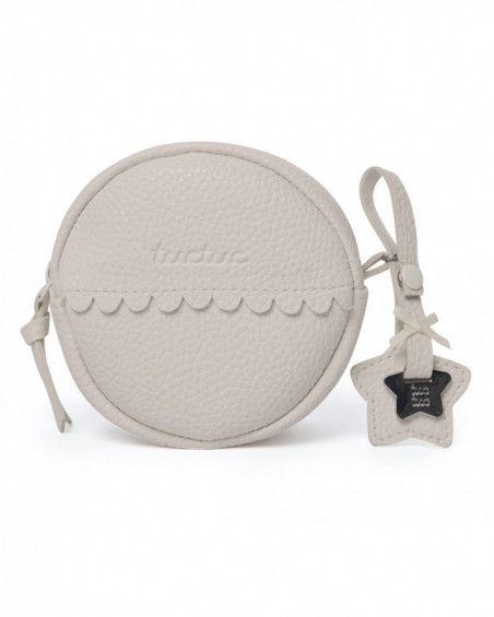 Porte tétine love gris Porte tétine love gris