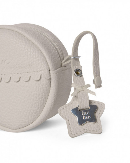 Porte tétine love gris Porte tétine love gris