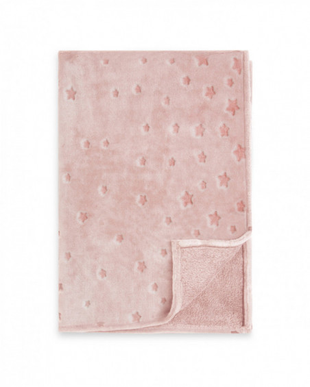 Couverture polaire weekend constellation rose Couverture polaire weekend constellation rose