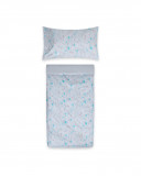 édredon + tour de lit 120x60 little forest gris édredon + tour de lit 120x60 little forest gris