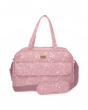 Sac à langer+ matelas à langer weekend constellation rose Sac à langer+ matelas à langer weekend constellation rose