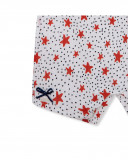 Grenouillère popelin étoiles fille blanche little pirates Grenouillère popelin étoiles fille blanche little pirates