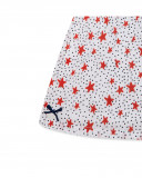 Robe en popeline étoiles fille blanche little pirates Robe en popeline étoiles fille blanche little pirates