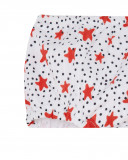 Robe en popeline étoiles fille blanche little pirates Robe en popeline étoiles fille blanche little pirates