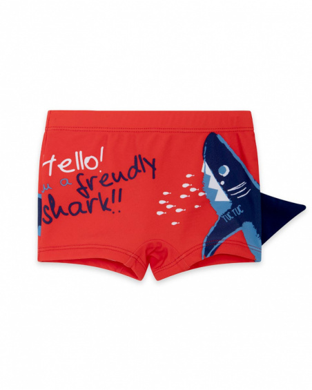 Boxer message garçon rouge red submarine Boxer message garçon rouge red submarine