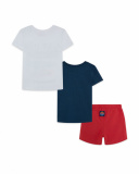 2 tee-shirt et bermuda en jersey message garçon bleu enjoy the 2 tee-shirt et bermuda en jersey message garçon bleu enjoy the