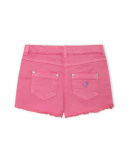 Short en sergé fleurs fille rose ready to bloom Short en sergé fleurs fille rose ready to bloom