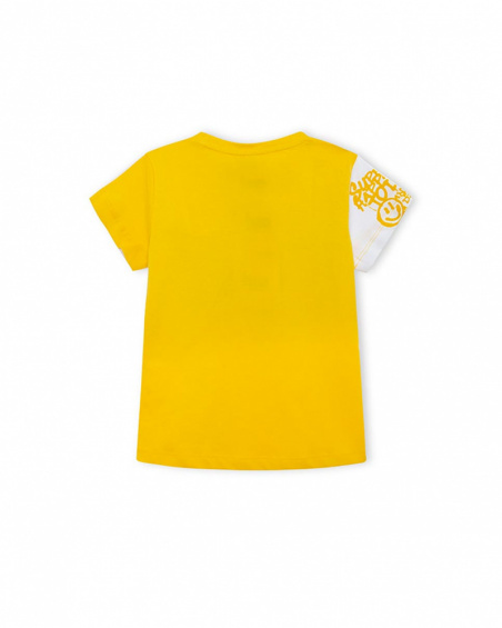 T-shirt spray happy message T-shirt spray happy message