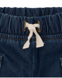 Blue Denim Bermuda Boy Fabriqué Blue Denim Bermuda Boy Fabriqué