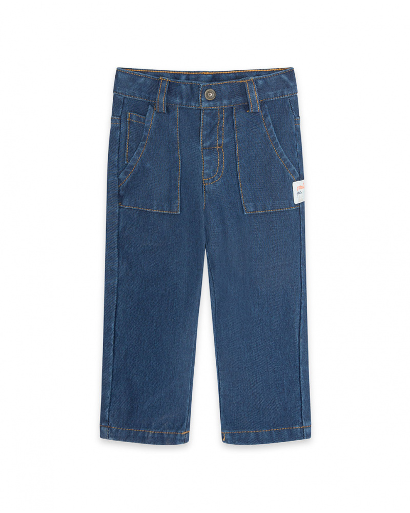 Pantalon Denim Bleu Boy Crafted
