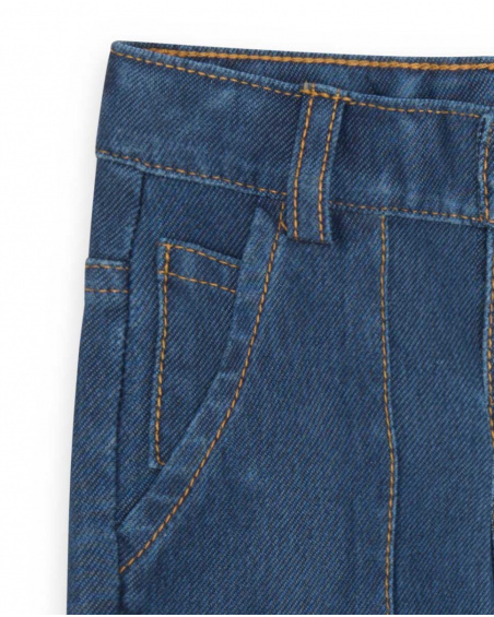 Pantalon Denim Bleu Boy Crafted