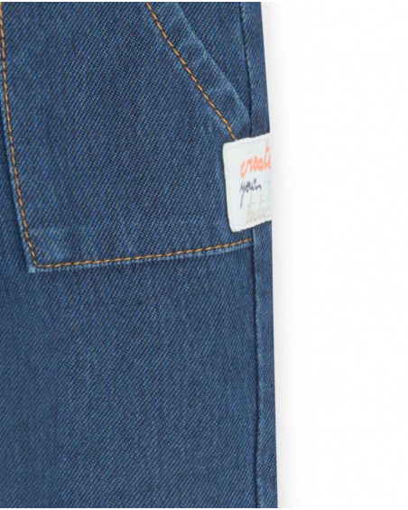 Pantalon Denim Bleu Boy Crafted