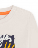 T-shirt en maille beige Boy Crafted T-shirt en maille beige Boy Crafted