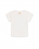 T-shirt en maille beige et orange Boy Crafted T-shirt en maille beige et orange Boy Crafted