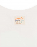 T-shirt en maille beige et orange Boy Crafted T-shirt en maille beige et orange Boy Crafted