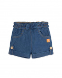 Short en denim bleu pour fille Short en denim bleu pour fille