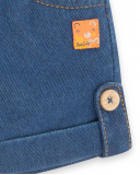 Short en denim bleu pour fille Short en denim bleu pour fille
