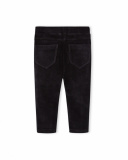 Jegging Velours Côtelé Noir Fille Basics Bébé W23 Jegging Velours Côtelé Noir Fille Basics Bébé W23