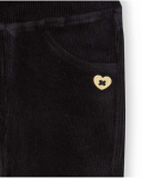 Jegging Velours Côtelé Noir Fille Basics Bébé W23 Jegging Velours Côtelé Noir Fille Basics Bébé W23