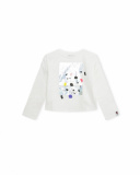 T-shirt gris en maille fille Wild & Free T-shirt gris en maille fille Wild & Free