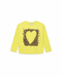 T-shirt en maille vert et gris fille Wild & Free T-shirt en maille vert et gris fille Wild & Free