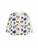 Sweat Gris Et Blanc En Peluche Fille Wild & Free Sweat Gris Et Blanc En Peluche Fille Wild & Free