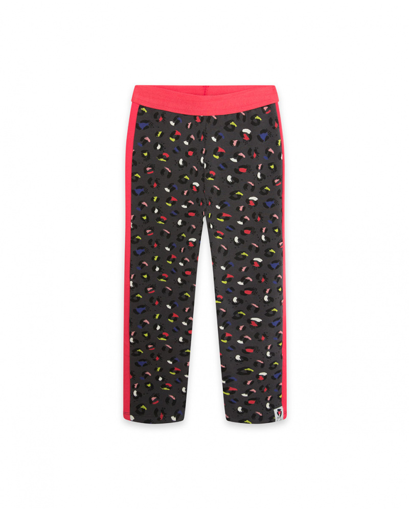 Legging en peluche gris pour fille Wild & Free