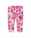 Legging fille en maille rose Magic Legging fille en maille rose Magic