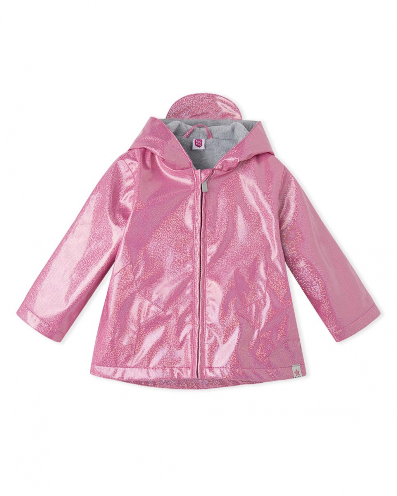 Trench rose fille Magic