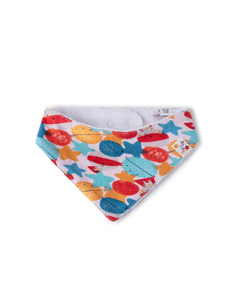 Bandana Dot Orange Boy Stars Collectors