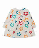 Robe en peluche blanche Girl Stars Collectors Robe en peluche blanche Girl Stars Collectors