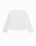 T-shirt gris en maille fille Wild & Free T-shirt gris en maille fille Wild & Free