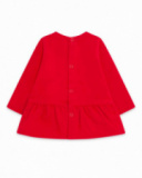 Robe Peluche Rouge Fille Mini Traveller Robe Peluche Rouge Fille Mini Traveller