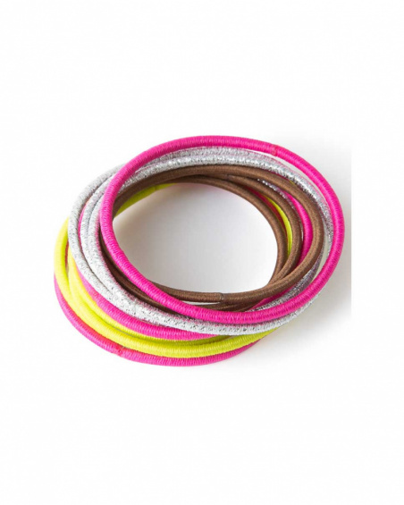 Lot de chouchous Wild & Free Girl gris