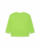 T-shirt en maille vert et gris Boy Active T-shirt en maille vert et gris Boy Active