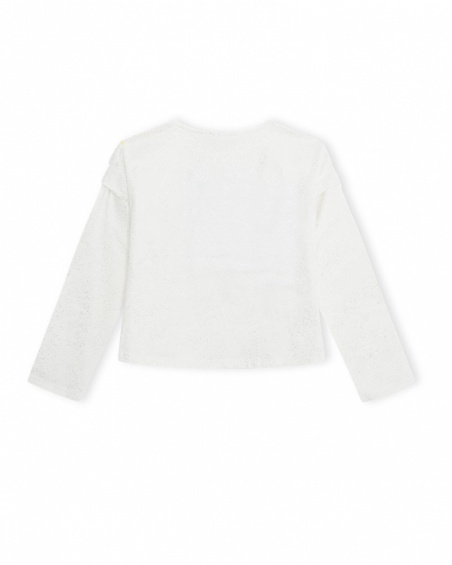 T-shirt gris en maille fille Wild & Free T-shirt gris en maille fille Wild & Free