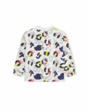 Sweat Gris Et Blanc En Peluche Fille Wild & Free Sweat Gris Et Blanc En Peluche Fille Wild & Free